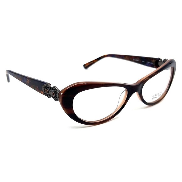 NEW!!! BADGLEY MISCHKA Eyeglasses Juliet BRN Authentic - Picture 1 of 11